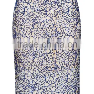 New Arrival Long Skirt Lady Cord Lace Pencil Skirt With High Waist Split See Through Clothes thumbnail-4