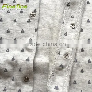Long-Sleeved Cotton Baby Clothes One Piece Winter Design Smocked Baby Romper thumbnail-5