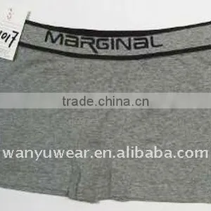 Grey Color Seamless Man Underwear Boxers thumbnail-1
