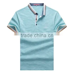 2016 Fashion Style Polo Shirt for Men,100% Polo T-shirt Cotton Polyester Polo Shirt Wholesale thumbnail-4