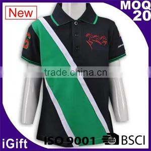 BSCI/ ISO 9001 Factory Wholesale New Design Pima Cotton Polo Shirt thumbnail-1