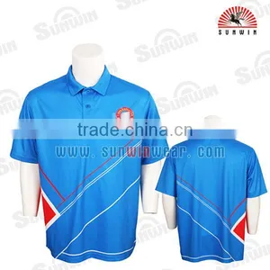 Wholesale Custom New Design Cricket Shirts Full Subliamtion Cricket Jersey thumbnail-4