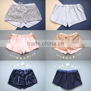 Hot Sell 4 Colors Baby Girls Sequin Shorts Wholesale 2-7 Years thumbnail-2