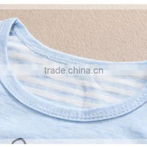 Wholesale Summer Cotton Printing Girls Kids t Shirt With Pants Set thumbnail-5