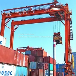 RTG Crane Container Rubber Tire Gantry Crane 35T 80T 200T thumbnail-1