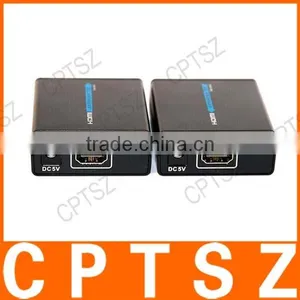 1080P Network HDMI Extender Receiver + Transmitter(Sender) Extender Over Ethernet LAN RJ45 CAT5E CAT6 For HD DVD PS3 Projector thumbnail-3