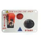 Automotive Racing Switch Panel With Flip Up Cover , Racing Toggle Switch thumbnail-1