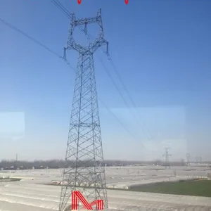 MEGATRO 220KV 2A1 ZM1 Single Circuit Tangent Transmission Tower thumbnail-2