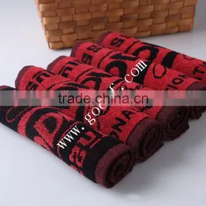 100% Cotton Personalized Jacquard Custom Logo Sports Towel thumbnail-3