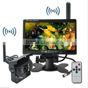 7inch TFT LCD Monitor With 2.4GHz Digital Wireless Camera System 24V thumbnail-4