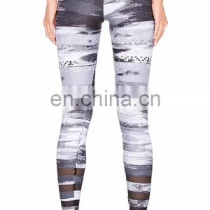 Custom Design Casual Yoga Wear Sex Compression Pants Women Printed Fitness Leggings thumbnail-3