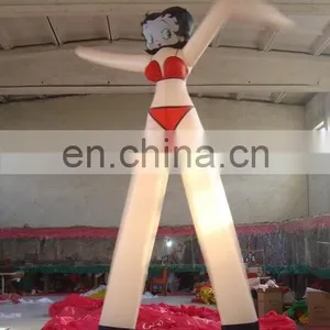 Customized High Performance Led Lighting Inflatable Air Dancer of Beauty thumbnail-2