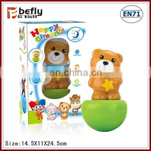 Baby Plastic Roly Poly Toy (Happy Circus) thumbnail-2