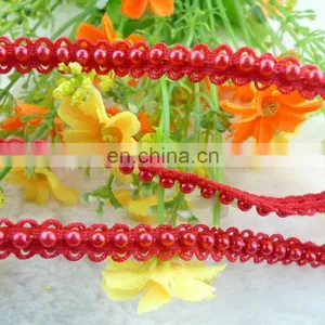 2015 New Arrival Fashion Red Bridal Beaded Trimming for Wedding thumbnail-4