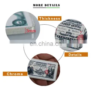 WR Year 1875 USD 50 Colored Banknote Challenge Coin 999 Silver Plated Bar Metal Home Decor for Father's Day Gifts thumbnail-4