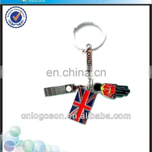 Wholesales I Love London Tower Bridge Key Ring thumbnail-4
