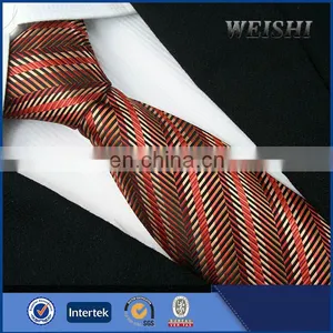 New Classic Striped Jacquard Woven Fashion Men's Tie Necktie thumbnail-2