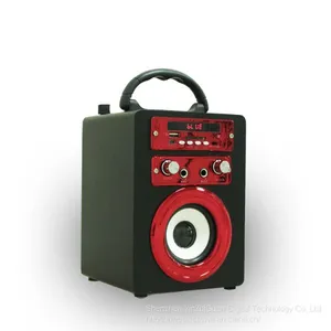 New Style K81 Wooden Bluetooth Speaker Cell Phone and Computer Portable FM Radio Speaker thumbnail-2