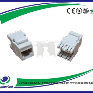 UTP Cat.5e Keystone Jack 180 Degree thumbnail-1
