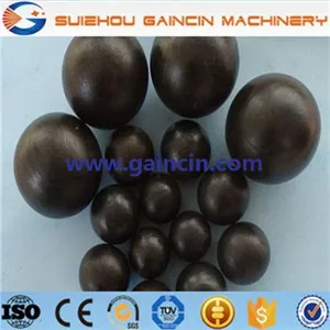 Dia.40mm, 90mm Grinding Media Rolled Ball, Grinding Media Steel Balls, Dia.40mm,70mm Forged Steel Milling Balls thumbnail-1