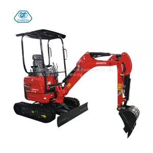 Chinese 1.5Ton Zero Tail Mini Crawler Excavator for Sale thumbnail-1