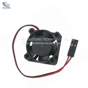 25x25x10mm DC 12V 0.09A Double Ball Bearing Miniature Device Hard Fan thumbnail-4