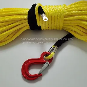 Recomen Supply Good Strength Resistance Synthetic Winch Rope 12000 Lbs 3t Capstan Rope Winch Ropes thumbnail-2