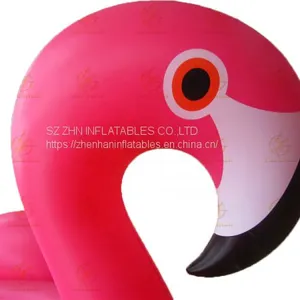 L190CM*H120CM High Quality Adult Mount Floating Bed Inflatable Flamingo Floating Row thumbnail-4