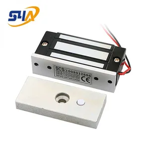 12V 60KG Mini Electromagnetic Lock for Magnetic Cabinet Locks thumbnail-4