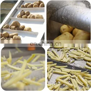 1000kg Potato Chips Plant Cost Chips Making Machine Price Potato Chips Processing Machine for Sale thumbnail-7