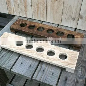 Custom Made Painted Color and Logo Solid Wooden Egg Holder thumbnail-5