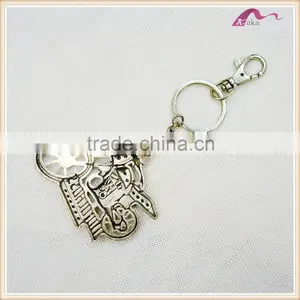 Fashion Zinc Alloy Custom Motorcycle Keychain thumbnail-2