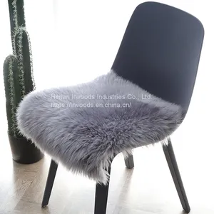 Home Decor Pillow Covers Living Room Bedroom Sofa Australian New Zealand Lambskin Fur Pillow thumbnail-1