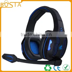 Huge Size Earmuff 2016 Hifi Bass Driver Gaming Headset Like Ture War thumbnail-3