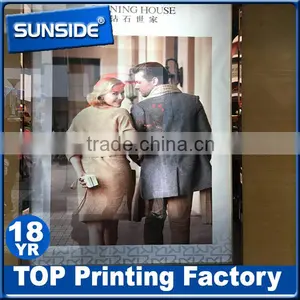 High Quality Reverse Print Indoor Backlit Film for Advertising GL-1226 thumbnail-5