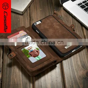 [CASEME] For IPhone 6 PU Leather Wallet Case, For IPhone 6 Wallet Phone Case,Mobile Phone Case Multiple Card Holder Wallet thumbnail-5