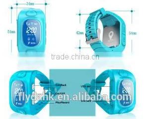 New Kids Watch Phone Mini GPS Tracker Smart Kid Q50 Children Watch Android IOS Antilost Safe Kids Smart Watch Phone GPS Tracker thumbnail-2