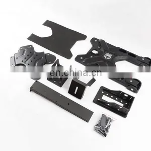 Reinforced Tailgate Hinge+reinforced Spare Tire Rack for Jeep Wrangler JK Car Bumper Auto Parts 4x4 thumbnail-2