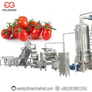Tomato Ketchup Machine Tomato Puree Processing Plant Tomato Sauce Machine Price Tomato Paste Production Line Manufacturer thumbnail-1