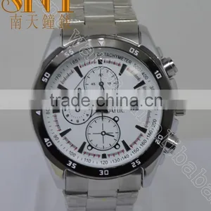 SNT-LA113 New Fashion Matte White Sunray Dial, High Quality Stainless Steel Watch thumbnail-1