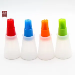 Kitchen Accessories Home and Kitchen Gadgets Silicone Kitchen Accessories Bbq Brush High Resistant 3 Styles Oil Brush Bottle thumbnail-2