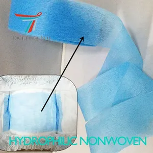 Baby and Adult Diapers Acquisition Distribution Layer Hot Air Through Non-woven Fabric ADL Transfer Layer thumbnail-4