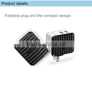 New Arrival 3.4a Dual Usb Mfi Home Wall Charger With MFi Cable for IPhone 6 6s 5 thumbnail-4
