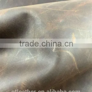 Cow Hide Leather for Making Messenger Bag Leather thumbnail-1