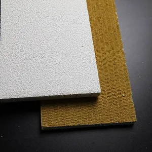 Light Reflected 600X600 Acoustic Mineral Fiber Ceiling Tiles For Restaurant thumbnail-5
