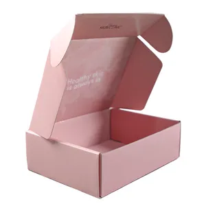 Cosmetic Corrugated Cardboard Packaging Mailer Shoe Shipping Paper Gift Airplane Aircraft Box thumbnail-1