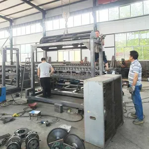 Full Automatic Stainless Steel Cattle Deer Grassland Fence Net Making Machine 7.5kW Motor Core Component for Fixed Knot Field thumbnail-4