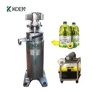 Industrial Centrifuge Price GF105 Solid Liquid Separating Tubular Separator Coconut Oil Centrifuge Machine thumbnail-1