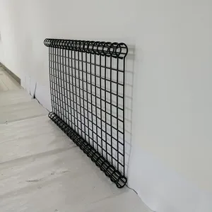 China Suppliers Galvanized Powder Coated Welded Wire Mesh Roll Top Fencing Panels BRC Fence thumbnail-2