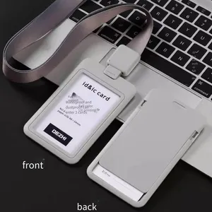 Customized Work id Card Holders, Retractable Lanyard Employee Protection Covers, Nfc Rfid id Card Holders thumbnail-4